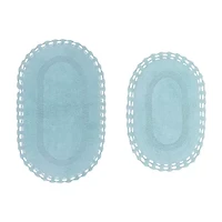 Home Weavers Inc Hampton Crochet Reversible Bath Rug