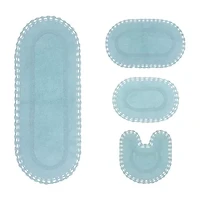 Home Weavers Inc Hampton Crochet Reversible Bath Rug