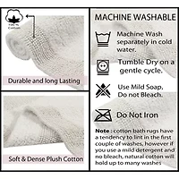 Home Weavers Inc Luxury Hotel Style Reversible Bath Rug