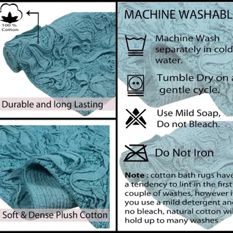Home Weavers Inc Modesto Quick Dry Bath Rug