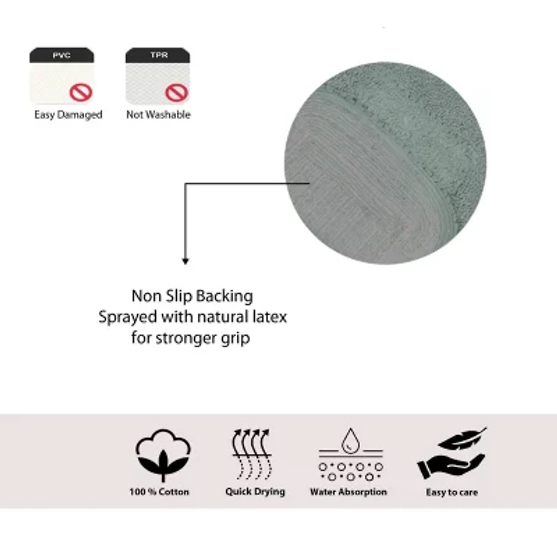 Home Weavers Inc Radiant Quick Dry Bath Rug