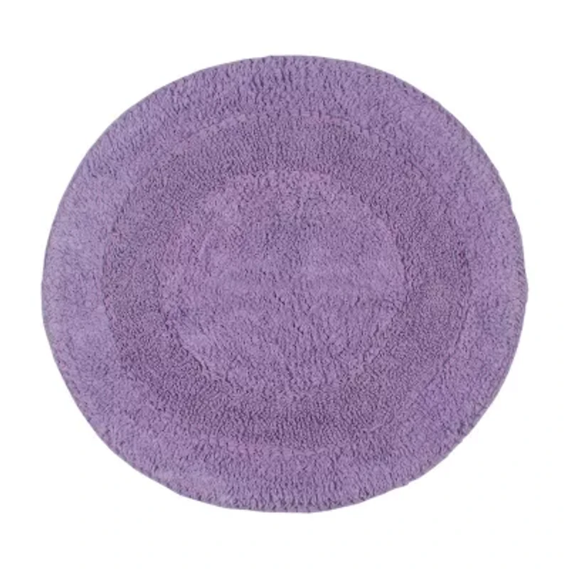 Home Weavers Inc Double Ruffle Quick Dry Bath Rug