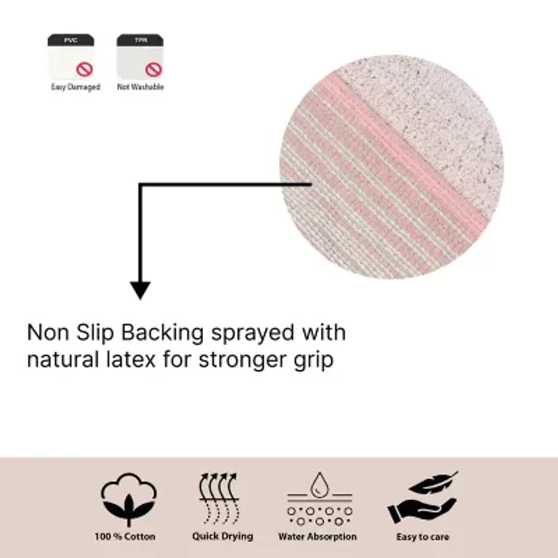 Home Weavers Inc Gradiation Quick Dry Bath Rug
