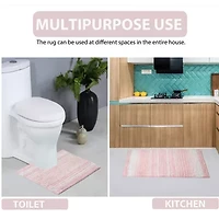 Home Weavers Inc Gradiation Quick Dry Bath Rug