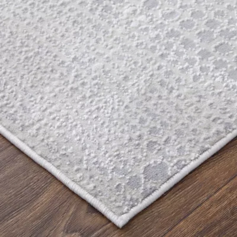 Weave And Wander Alexander Modern Distressed Indoor Rectangular Area Rug
