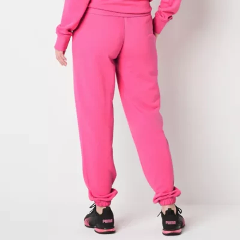 Reebok Womens French Terry Mid Rise Jogger Pant