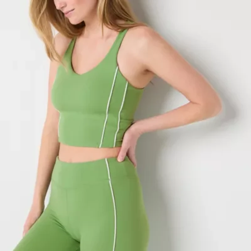 Xersion EverRestore Womens Light Support Long Line Bra 369261