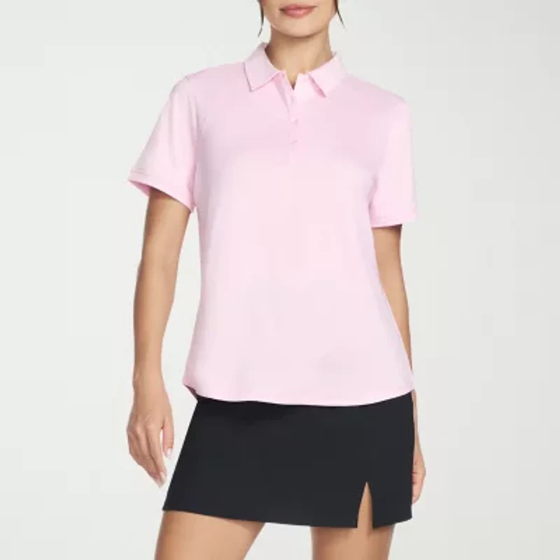Skechers Womens GO DRI Swift Short Sleeve Club Polo Shirt