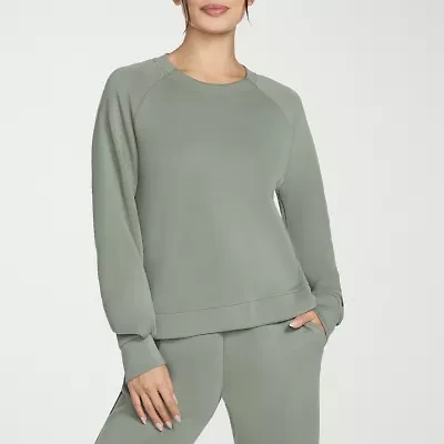 Skechers Womens SkechLuxe Elevate Crew Neck Sweatshirt
