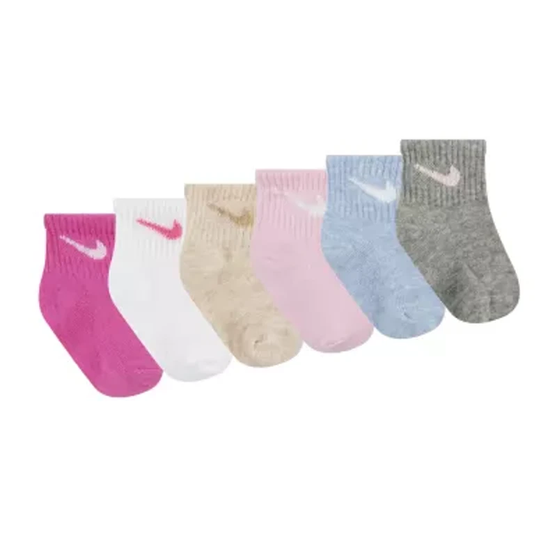Nike Toddler Girls Quarter Ankle Socks