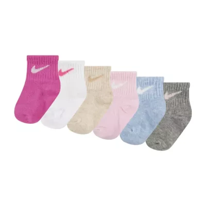 Nike Toddler Girls Quarter Ankle Socks