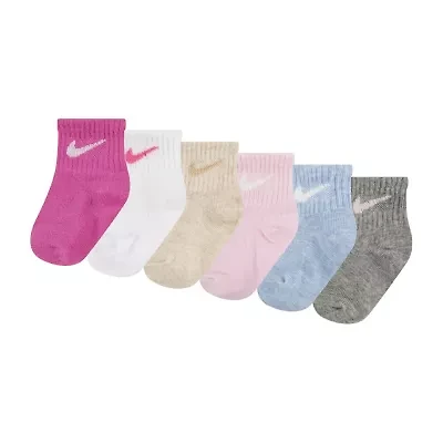 Nike Toddler Girls Quarter Ankle Socks