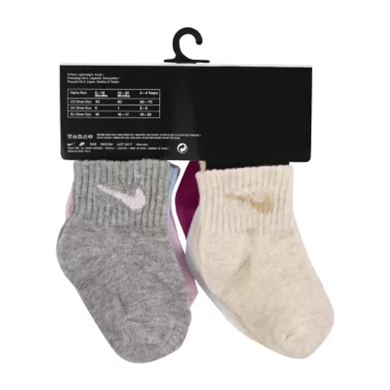 Nike Toddler Girls Quarter Ankle Socks