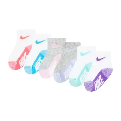 Nike Toddler Girls Quarter Ankle Socks