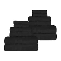 SUPERIOR® Ultra Collection | 100% Cotton 12-pc. Quick Dry Solid Bath Towel Set