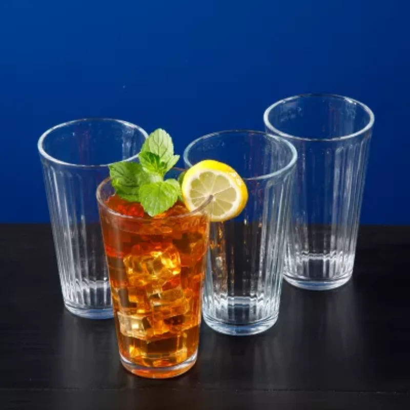 Gibson Home Moonstone 4-pc. Glass Tumbler Set