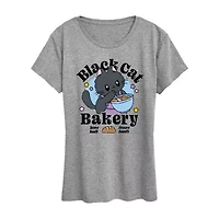 Womens Crew Neck Short Sleeve Regular Fit Graphic T-Shirt