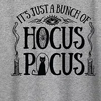 Hocus Pocus Womens Crew Neck Short Sleeve Regular Fit Graphic T-Shirt