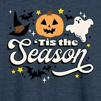 Womens Boat Neck Long Sleeve Regular Fit Graphic T-Shirt