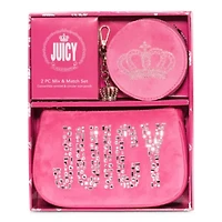 Juicy By Couture Shine Bright Velour Wristlet