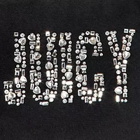 Juicy By Couture Shine Bright Velour Wristlet