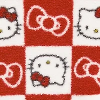 Womens Long Sleeve Hello Kitty Fleece Zipper Hoodie