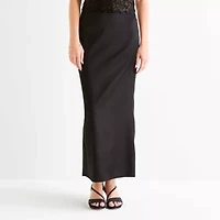 Forever 21 Womens Juniors Mid Rise Maxi Skirt