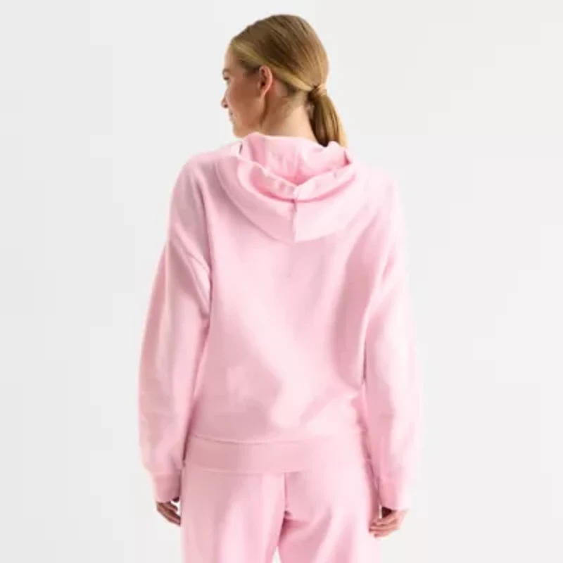 adidas Womens Long Sleeve Fleece Active Hoodie