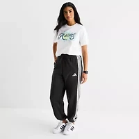 adidas Womens Crew Neck Short Sleeve Active T-Shirt