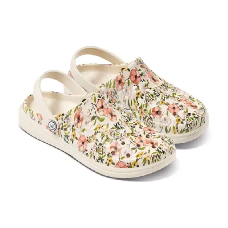 joybees® Womens Round Closed Toe Clogs