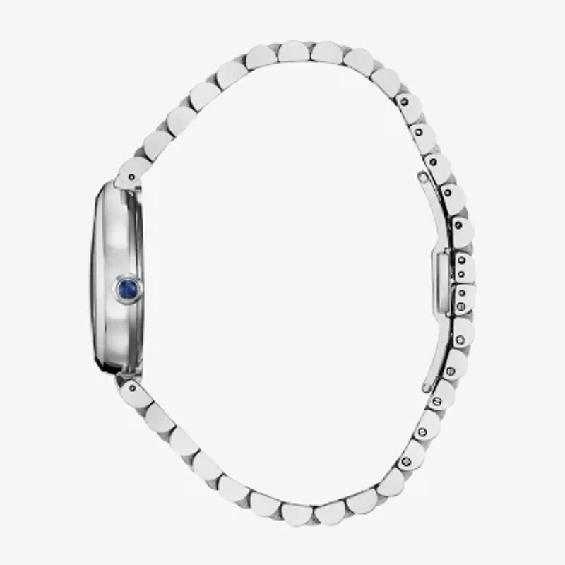 Citizen Womens Silver Tone Stainless Steel Bracelet Watch Em1200-55a