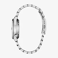 Citizen Tsuyosa Mens Automatic Silver Tone Stainless Steel Bracelet Watch Nj0200-50w