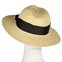 Karla Hanson Summer Womens Boater Hat
