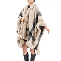 Karla Hanson Savannah Ruana Womens Poncho