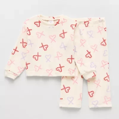 Okie Dokie Velour Toddler & Little Girls 2-pc. Pant Set