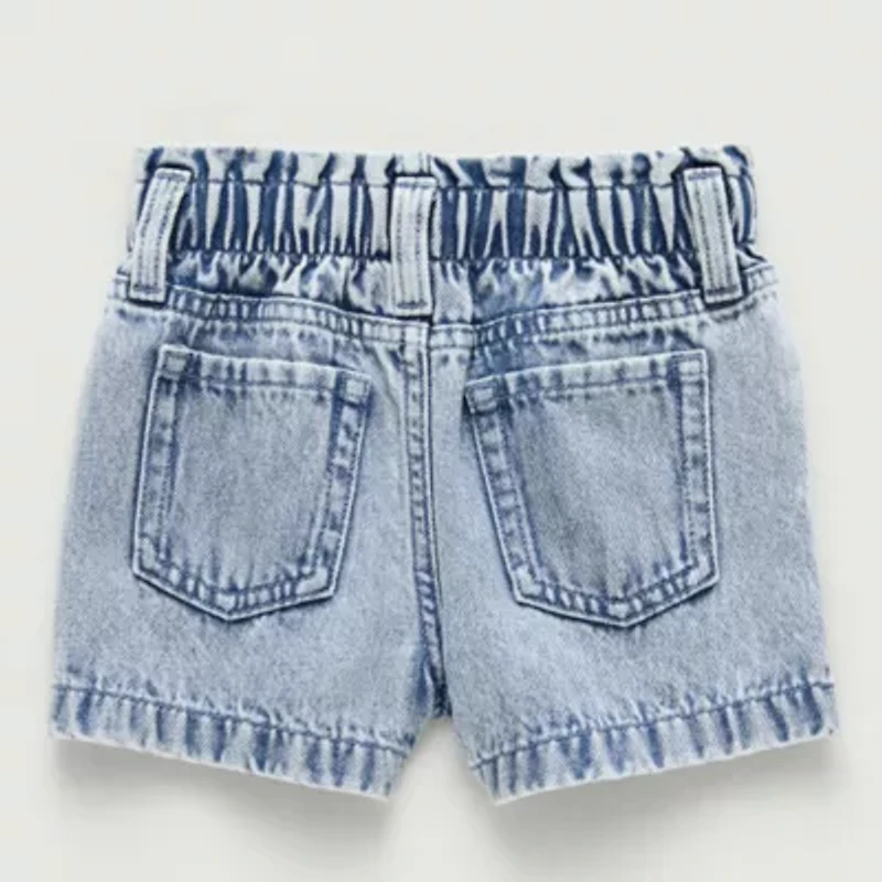 Okie Dokie Toddler & Little Girls Mid Rise Denim Short
