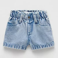 Okie Dokie Toddler & Little Girls Mid Rise Denim Short