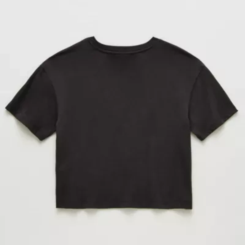 Little & Big Kid Girls Crew Neck Short Sleeve Wicked Graphic T-Shirt