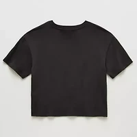 Little & Big Kid Girls Crew Neck Short Sleeve Wicked Graphic T-Shirt