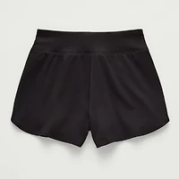 Xersion Little & Big Kid Girls Stretch Fabric Mid Rise Pull-On Short