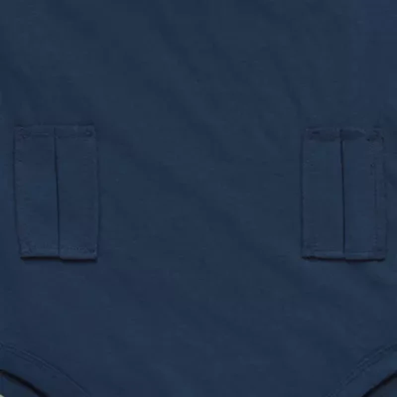 Thereabouts Little & Big Kid Boys Bodysuit Closure Easy-on + Easy-off Adaptive Crew Neck Short Sleeve