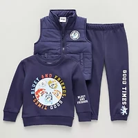 Happy Threads Toddler Boys Bluey 3-pc. Pant Set