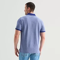 St. John's Bay Essential Oxford Mens Slim Fit Short Sleeve Polo Shirt