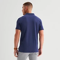 U.S. Polo Assn. Interlock Pique Mens Classic Fit Short Sleeve Shirt