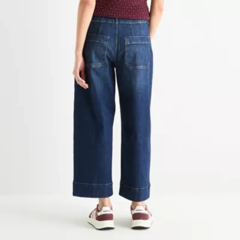 a.n.a Womens Highest Rise Cropped Jean