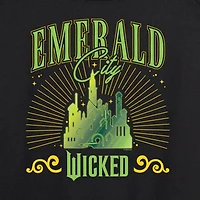 Wicked Emerald City Womens Round Neck Long Sleeve Regular Fit Graphic T-Shirt