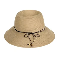 Karla Hanson Summer Womens Boater Hat
