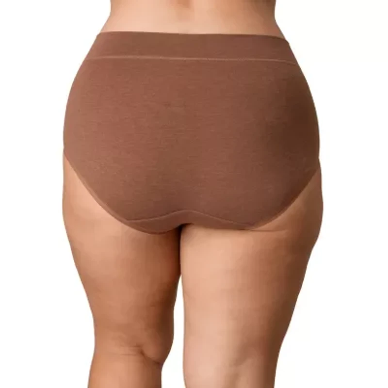 Playtex® Cotton Stretch  3-Pack Moisture Wicking Tummy Control Brief Underwear USCSBF