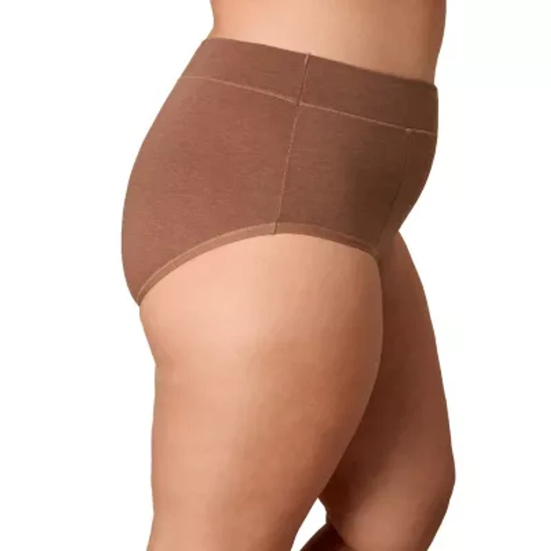 Playtex® Cotton Stretch  3-Pack Moisture Wicking Tummy Control Brief Underwear USCSBF