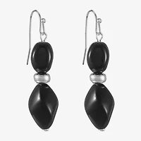 Mixit Silver Tone Womens Drop Earrings